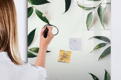 Tablă cu marker Tablă verde pentru fotografii și notițe