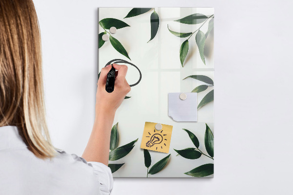 Tablă cu marker Tablă verde pentru fotografii și notițe