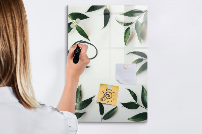 Tablă cu marker Tablă verde pentru fotografii și notițe