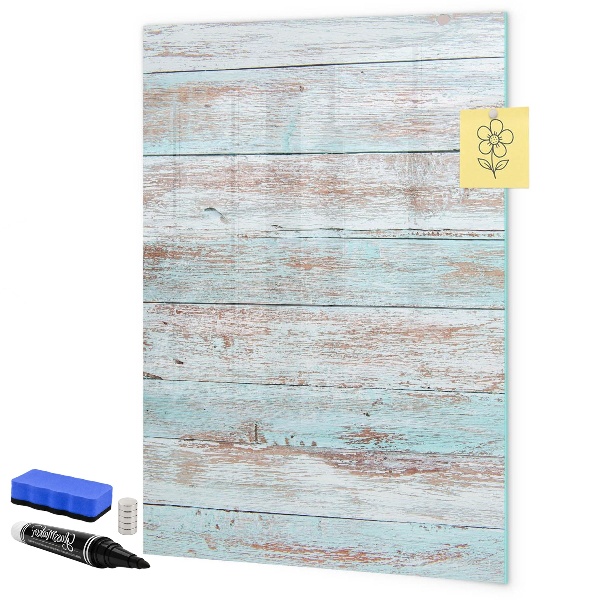 Tablă magnetică de scris Tablă foto decorativă în stil rustic