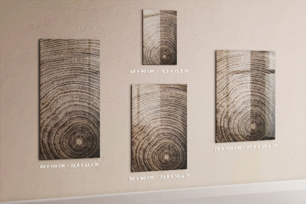 Tablă magnetică de scris Tablă foto decorativă în stil rustic