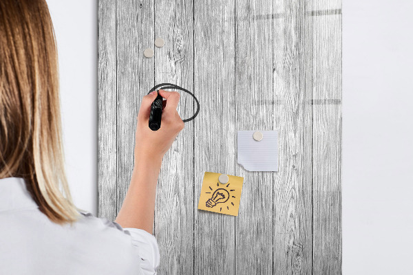 Tablă cu marker Tablă elegantă pentru fotografii și notițe