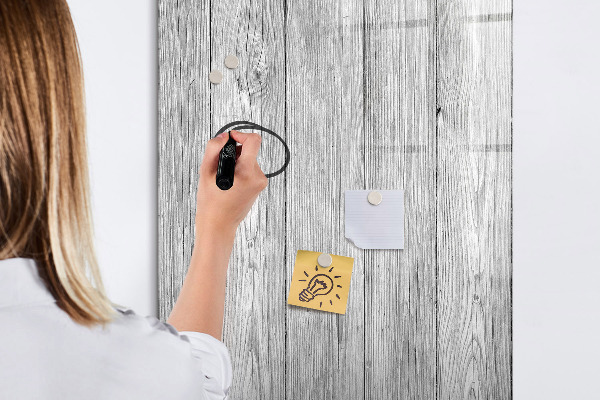 Tablă cu marker Tablă elegantă pentru fotografii și notițe