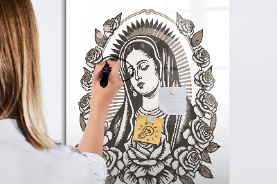 Tablă magnetică de scris Tablă elegantă pentru fotografii și notițe
