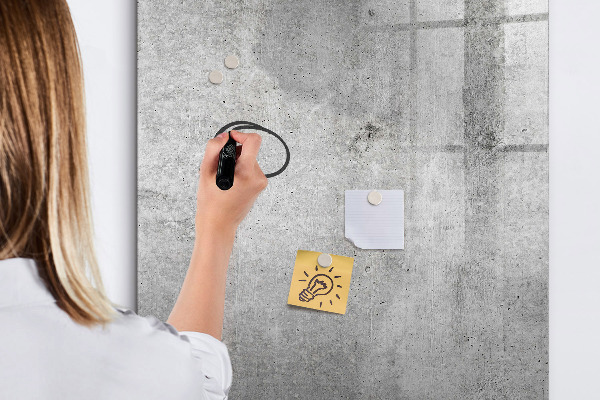 Tablă cu marker Tablă modernă pentru notițe și fotografii