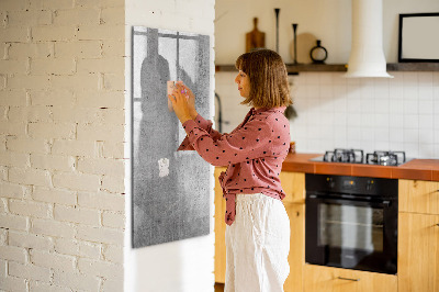 Tablă cu marker Tablă modernă pentru notițe și fotografii