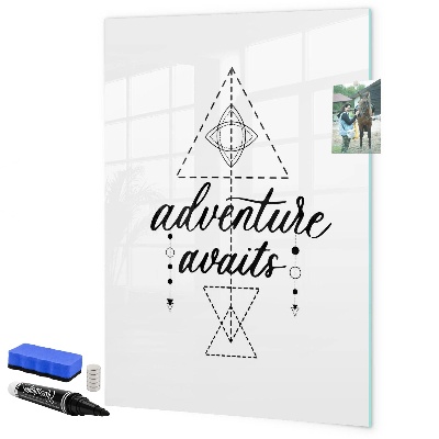 Tablă cu marker Un spațiu creativ pentru amintiri și aventuri