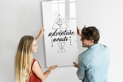 Tablă cu marker Un spațiu creativ pentru amintiri și aventuri