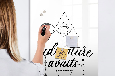 Tablă cu marker Un spațiu creativ pentru amintiri și aventuri