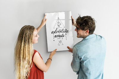 Tablă cu marker Un spațiu creativ pentru amintiri și aventuri