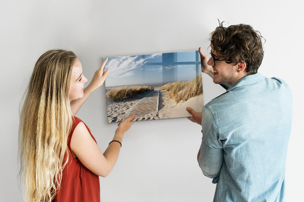 Tablă magnetică de scris Plajă, amintiri și creativitate în fotografii