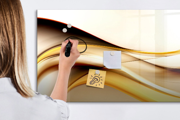 Tablă magnetică de scris Un spațiu modern pentru prezentarea fotografiilor