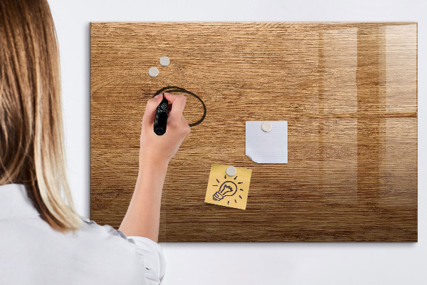 Tablă cu marker Tablă de notițe cu magneți și fotografii