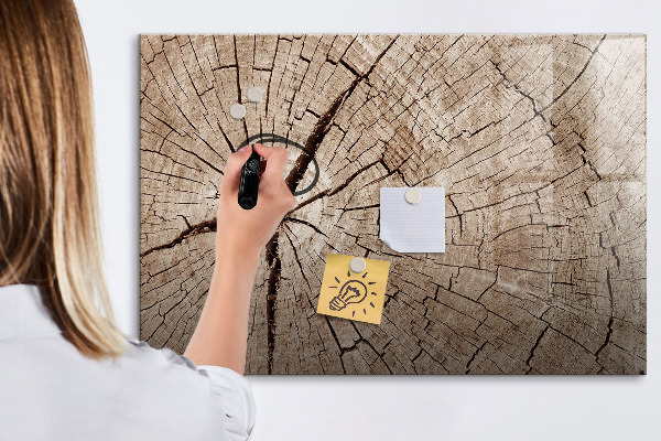 Tablă cu marker Design natural cu spațiu pentru fotografii