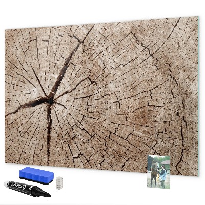 Tablă cu marker Design natural cu spațiu pentru fotografii