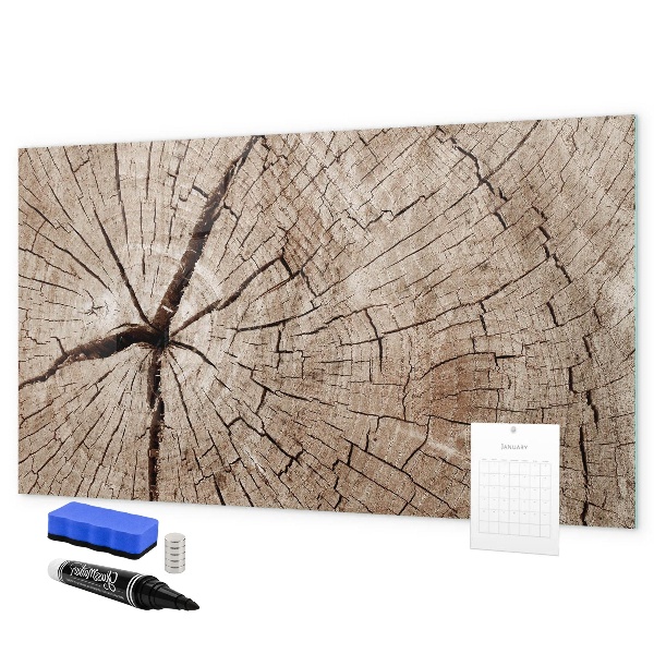 Tablă cu marker Design natural cu spațiu pentru fotografii