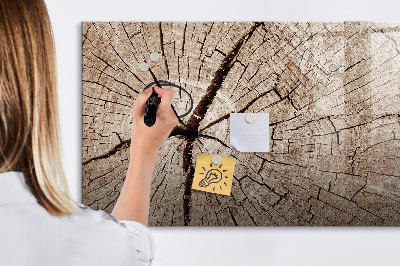 Tablă cu marker Design natural cu spațiu pentru fotografii