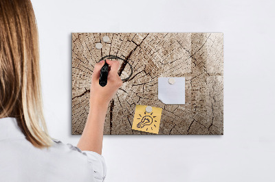 Tablă cu marker Design natural cu spațiu pentru fotografii