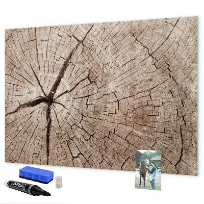 Tablă cu marker Design natural cu spațiu pentru fotografii