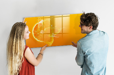 Tablă magnetică de scris O tablă colorată pentru notițe și fotografii