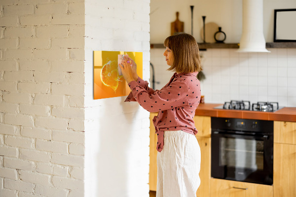 Tablă magnetică de scris O tablă colorată pentru notițe și fotografii