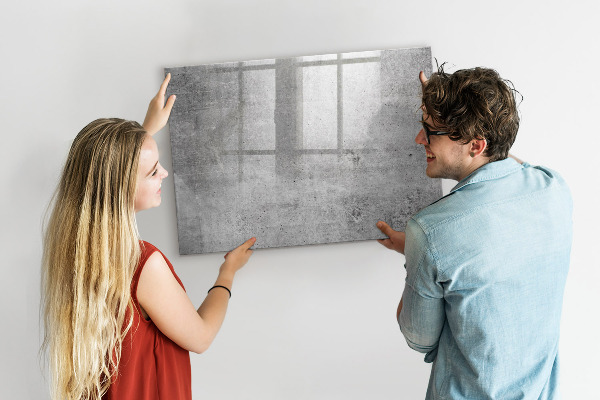 Tablă magnetică de scris O tablă modernă pentru agățarea fotografiilor