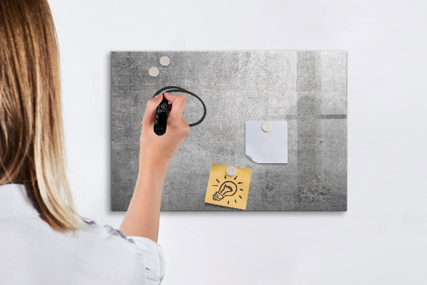Tablă magnetică de scris O tablă modernă pentru agățarea fotografiilor