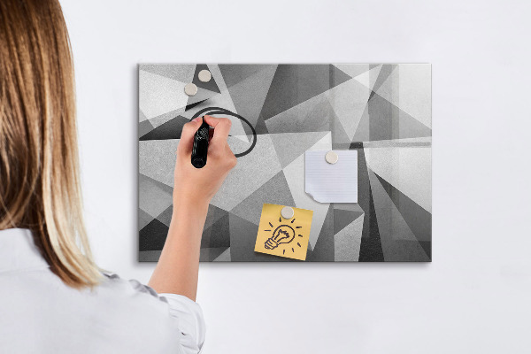 Tablă magnetică de scris Tablă modernă pentru notițe și fotografii
