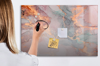 Tablă cu marker O tablă elegantă pentru notițe și fotografii