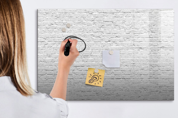 Tablă cu marker O tablă elegantă pentru notițe și fotografii