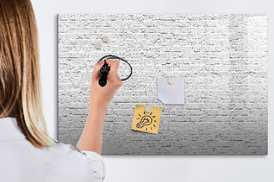 Tablă cu marker O tablă elegantă pentru notițe și fotografii