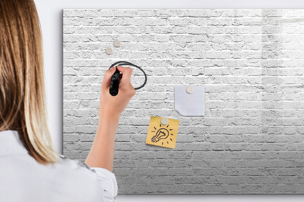 Tablă cu marker O tablă elegantă pentru notițe și fotografii