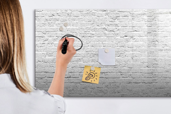 Tablă cu marker O tablă elegantă pentru notițe și fotografii