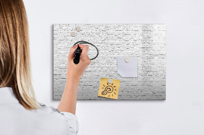 Tablă cu marker O tablă elegantă pentru notițe și fotografii