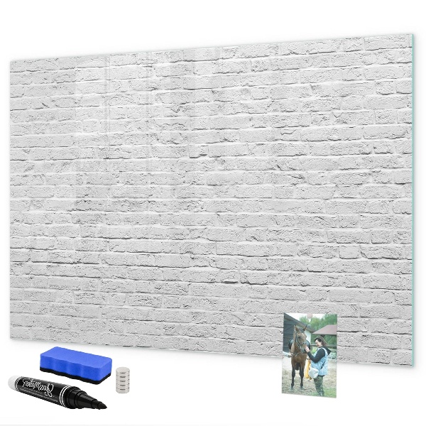 Tablă cu marker O tablă elegantă pentru notițe și fotografii
