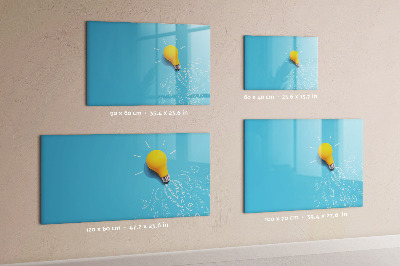 Tablă cu marker O tablă colorată pentru prezentarea fotografiilor