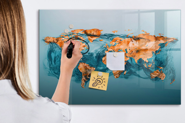 Tablă magnetică de scris O lume interactivă cu fotografii personale