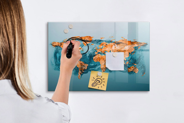 Tablă magnetică de scris O lume interactivă cu fotografii personale