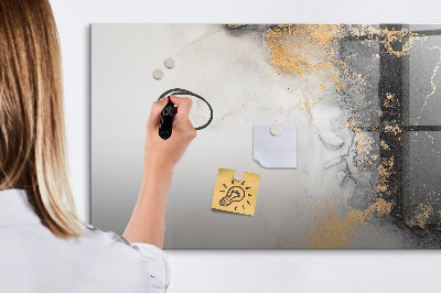 Tablă cu marker O tablă elegantă pentru notițe și fotografii