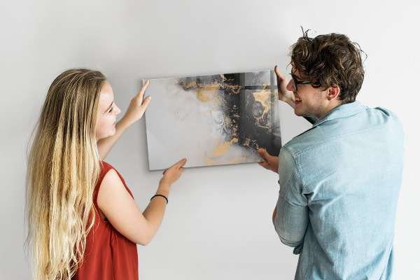 Tablă cu marker O tablă elegantă pentru notițe și fotografii