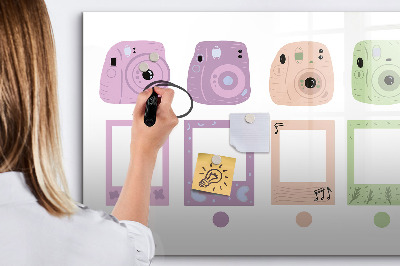 Tablă cu marker Tablă creativă pentru fotografii și notițe