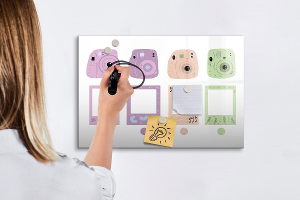Tablă cu marker Tablă creativă pentru fotografii și notițe