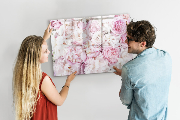 Tablă cu marker Tablă florală pentru notițe și fotografii