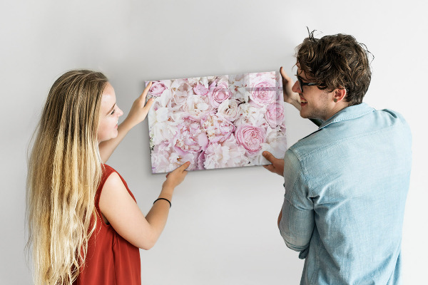 Tablă cu marker Tablă florală pentru notițe și fotografii