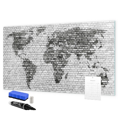 Tablă cu marker Hartă interactivă pentru afișarea fotografiilor