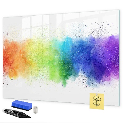 Tablă cu marker Tablă de fixare cu fotografii colorate
