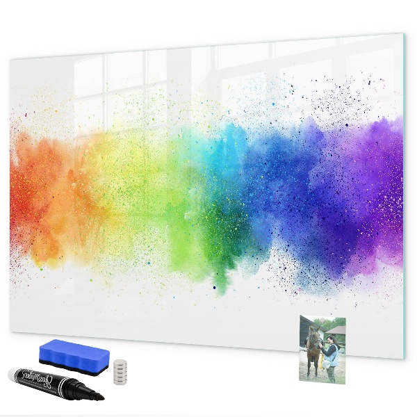 Tablă cu marker Tablă de fixare cu fotografii colorate