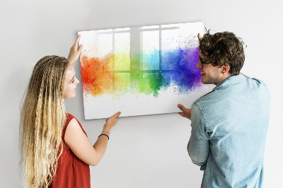 Tablă cu marker Tablă de fixare cu fotografii colorate