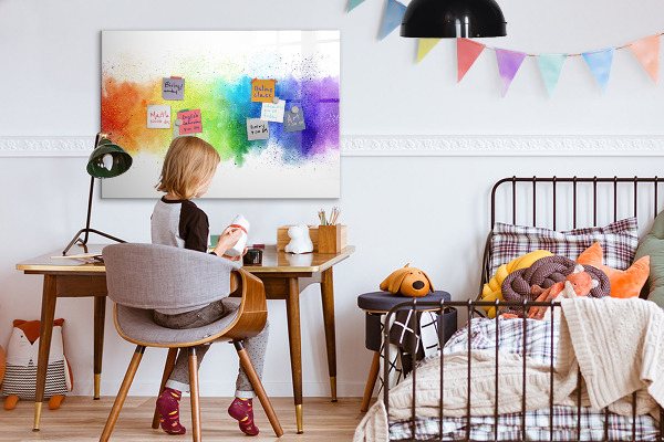 Tablă cu marker Tablă de fixare cu fotografii colorate