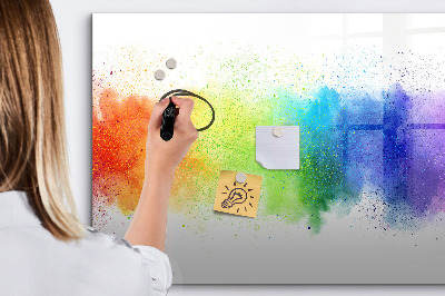 Tablă cu marker Tablă de fixare cu fotografii colorate